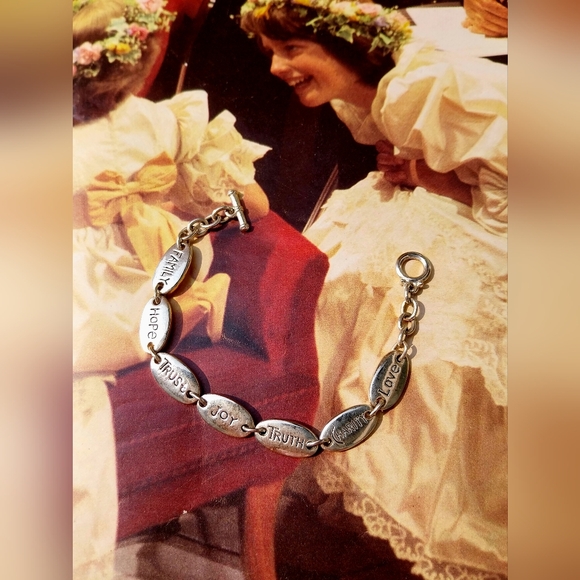 Silver Sterling  Charm Bracelet - Picture 6 of 10